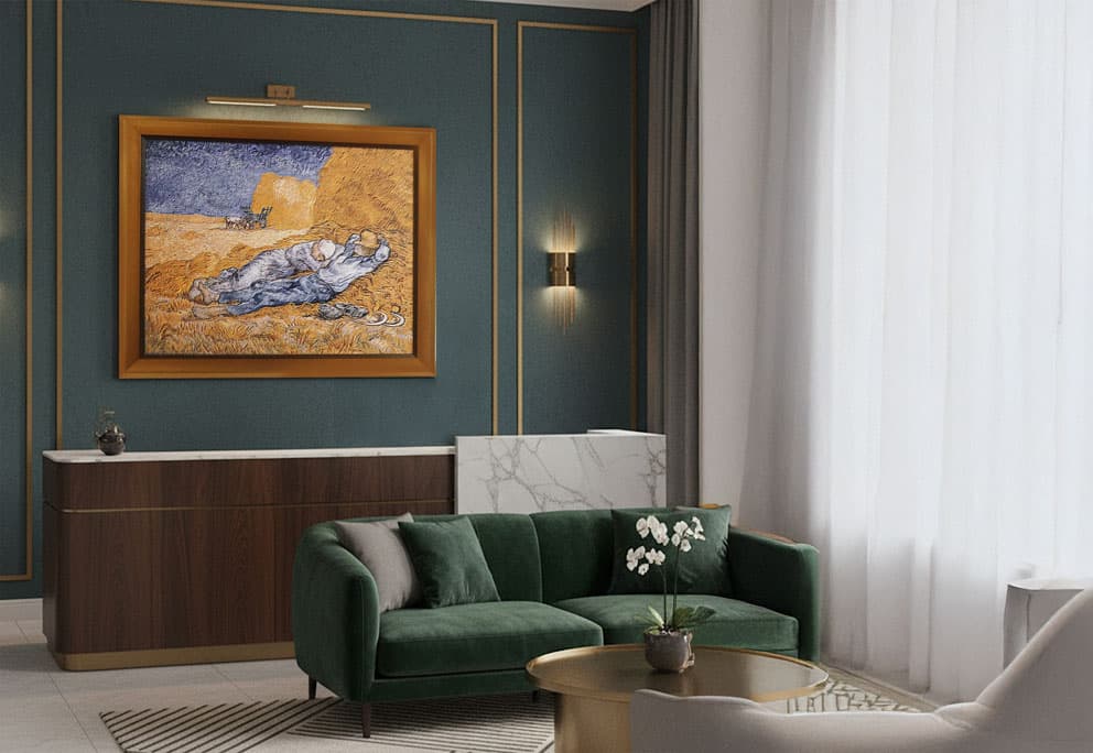 Replicas with textures-