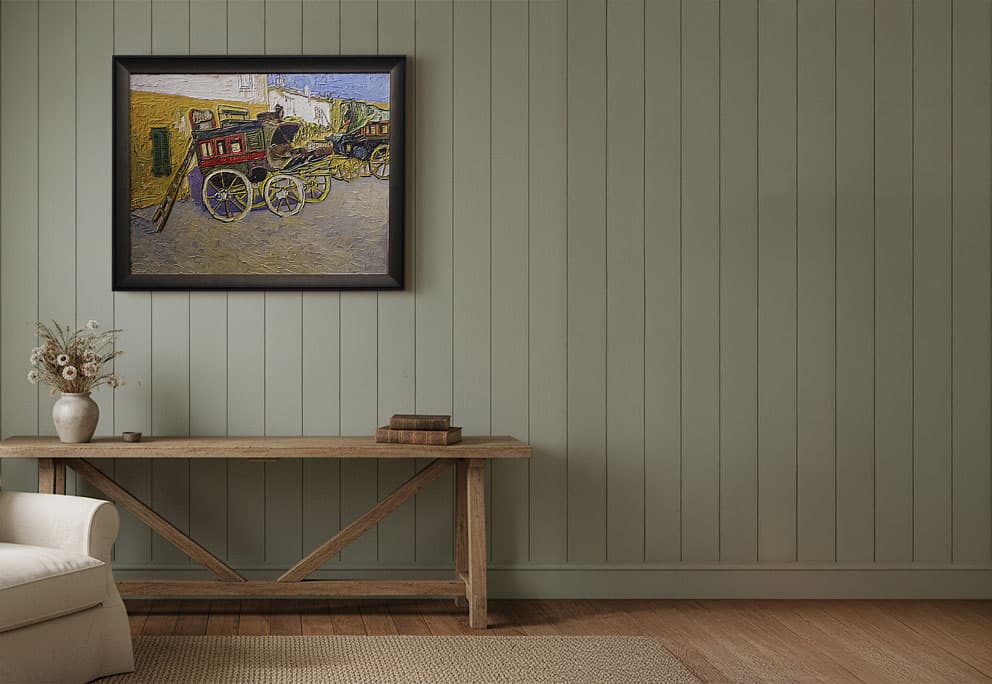 Exact relief and brushstrokes - 