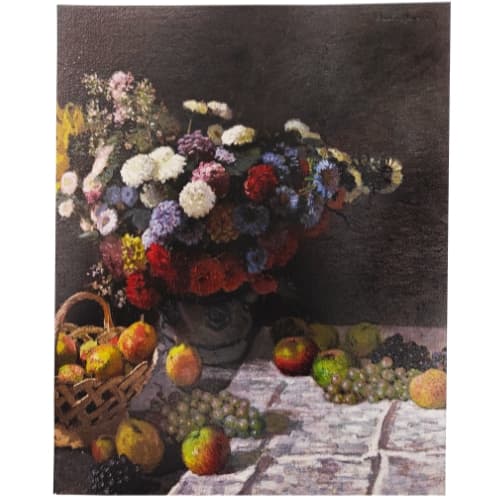 Still Life With Flowers And Fruit - 1