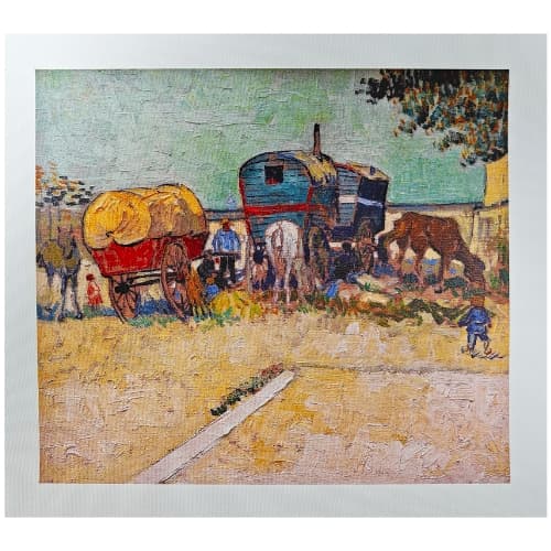 Encampment of Gypsies with - 1