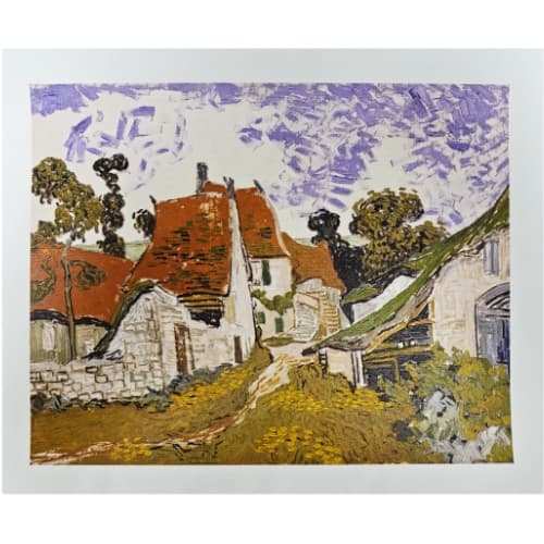 Street In Auvers Sur Oise - 1