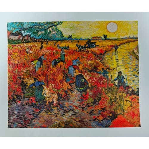 The Red Vineyard At Arles - 1