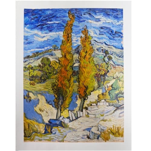 Two Poplars In The Alpilles Near Saint Rémy - 1