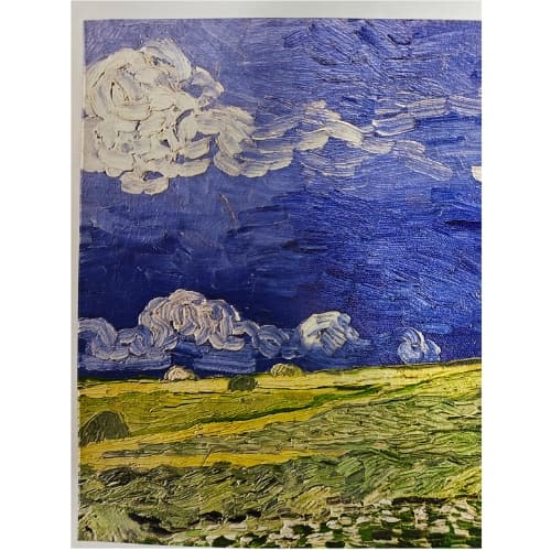 Wheatfield under Thunderclouds - 1