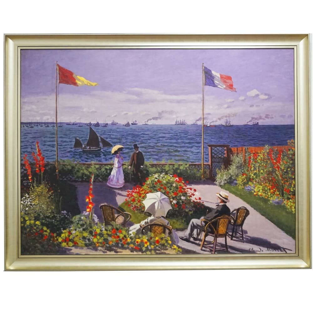 Garden at Sainte-Adresse — Claude Monet - 1