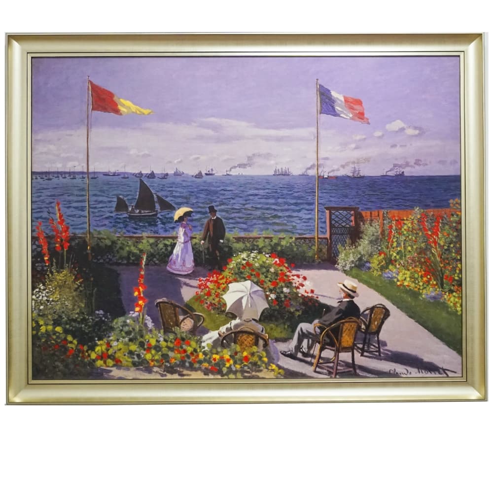 Garden at Sainte-Adresse — Claude Monet