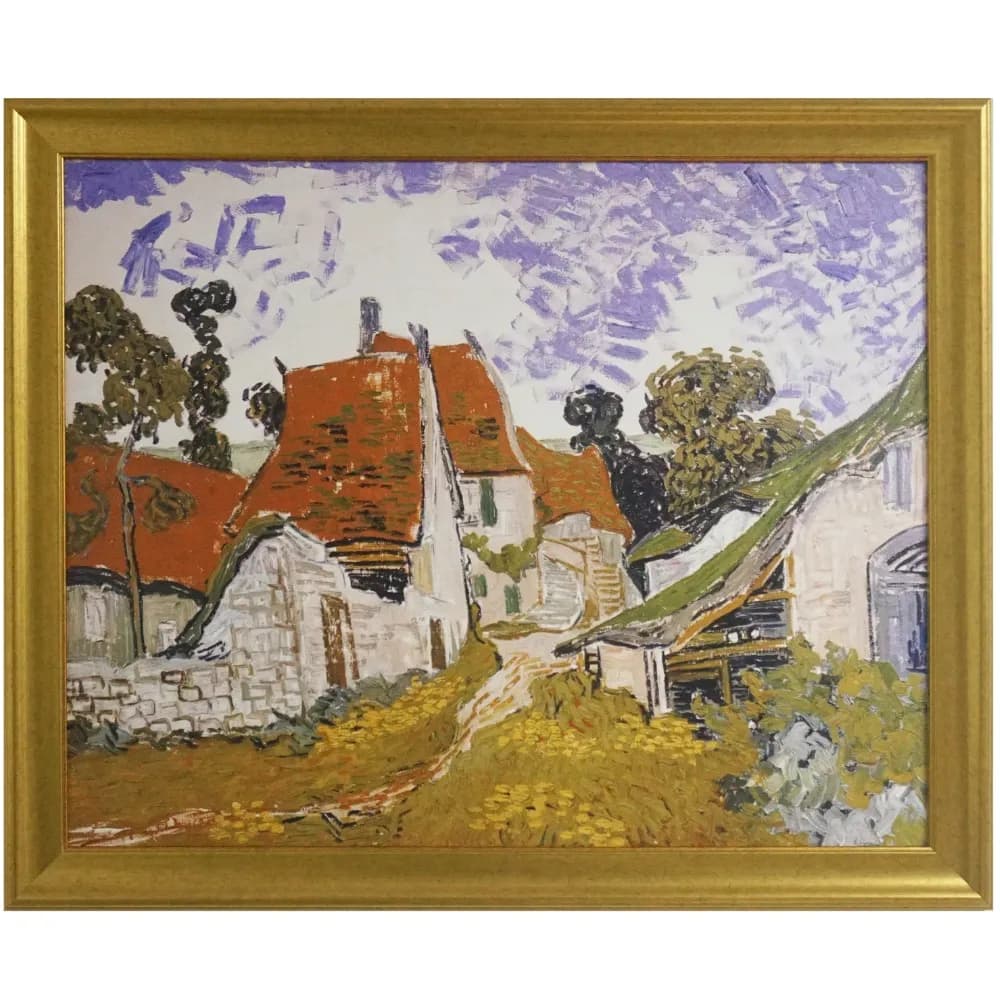 Street In Auvers Sur Oise - 1