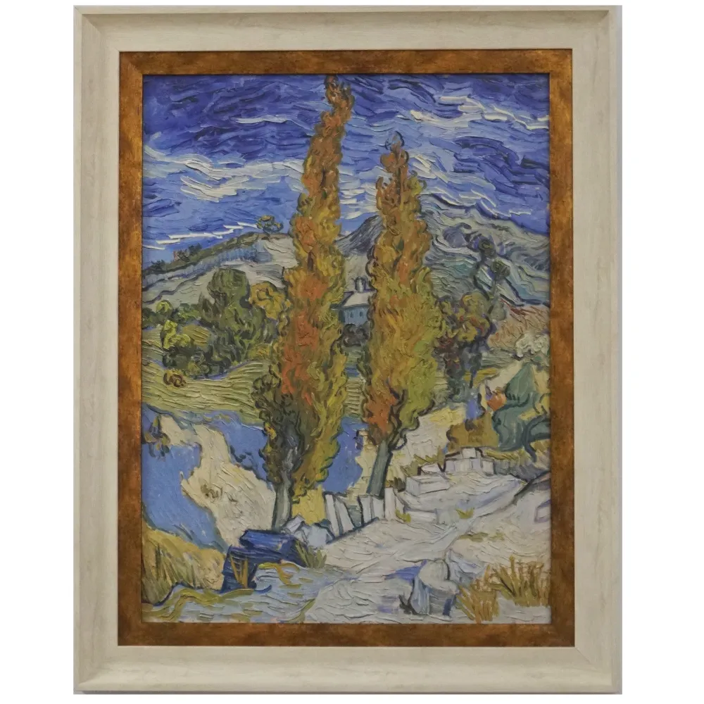 Two Poplars In The Alpilles Near Saint Rémy - 1