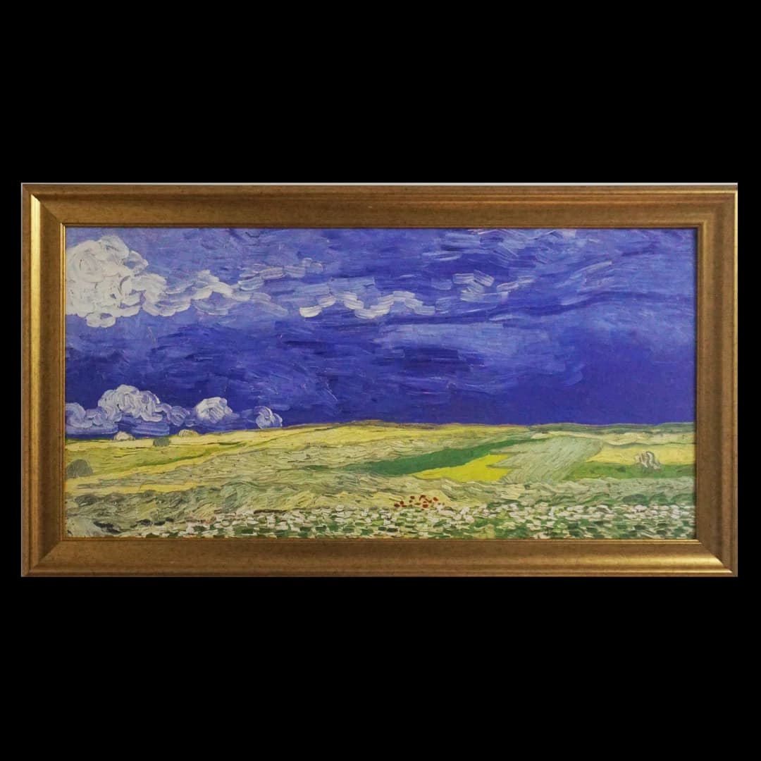 Wheatfield Under Thunderclouds - 1