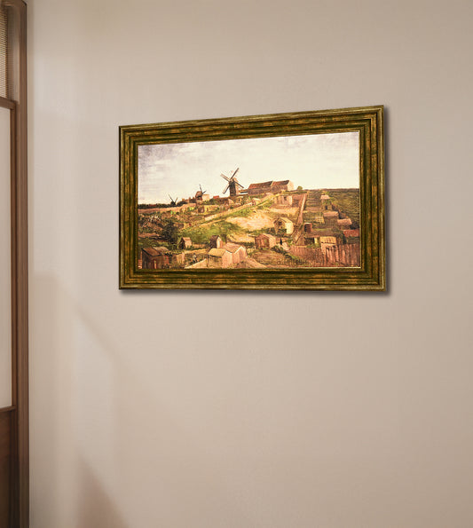 The Hill Of Monmartre by Vincent Van Gogh