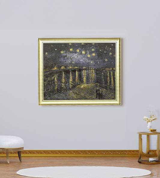 Starry Night On The Rhone by Vincent Van Gogh