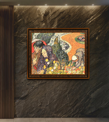 Memory Of The Garden At Etten by Vincent Van Gogh