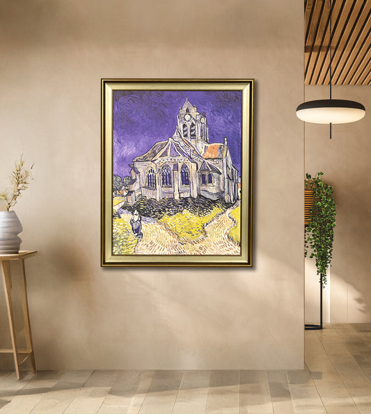 The Church At Auvers by Vincent Van Gogh