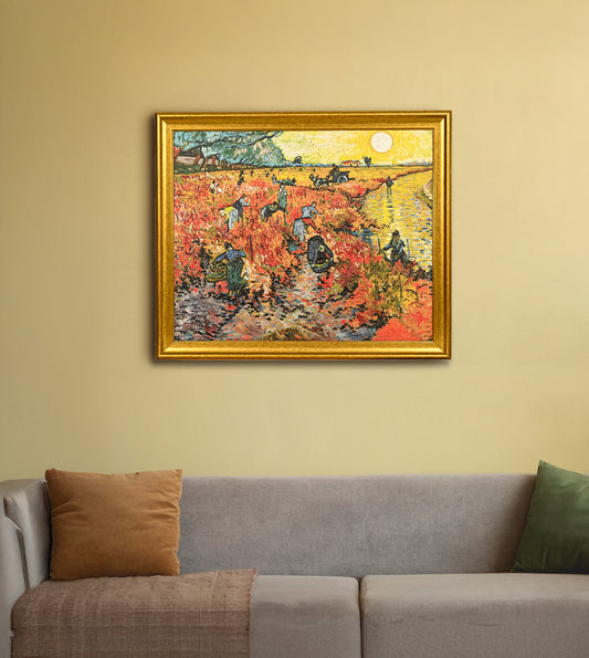 The Red Vineyard At Arles by Vincent Van Gogh