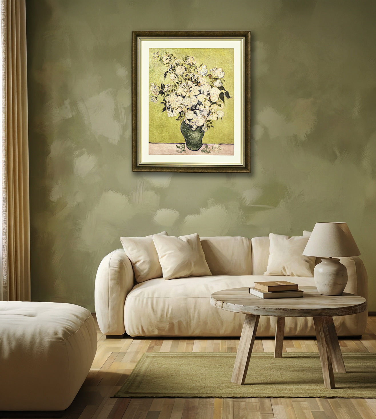 Roses (Vertical one) by Vincent Van Gogh