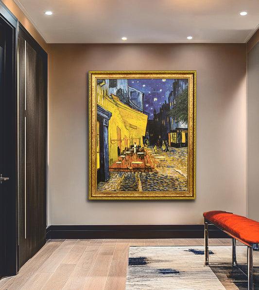 Café Terrace At Night by Vincent Van Gogh