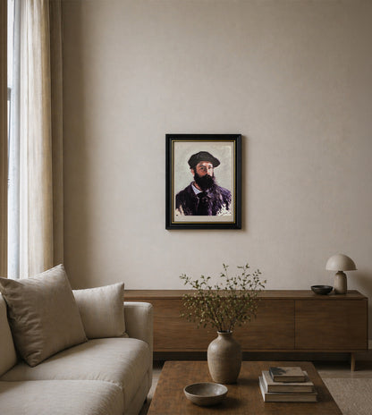 Self Potrait by Claude Monet