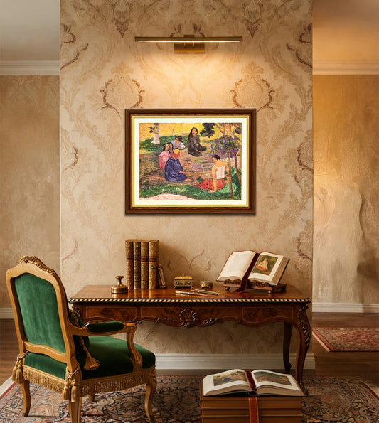 Conversation by Paul Gauguin