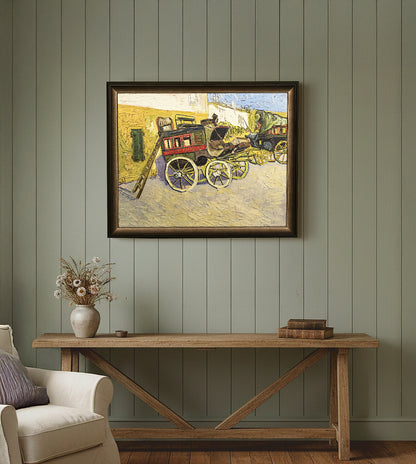 Tarascon Stagecoach by Vincent Van Gogh