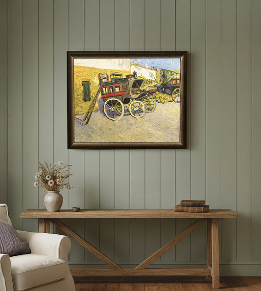 Tarascon Stagecoach by Vincent Van Gogh