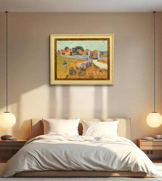 Farmhouse In Provence by Vincent Van Gogh