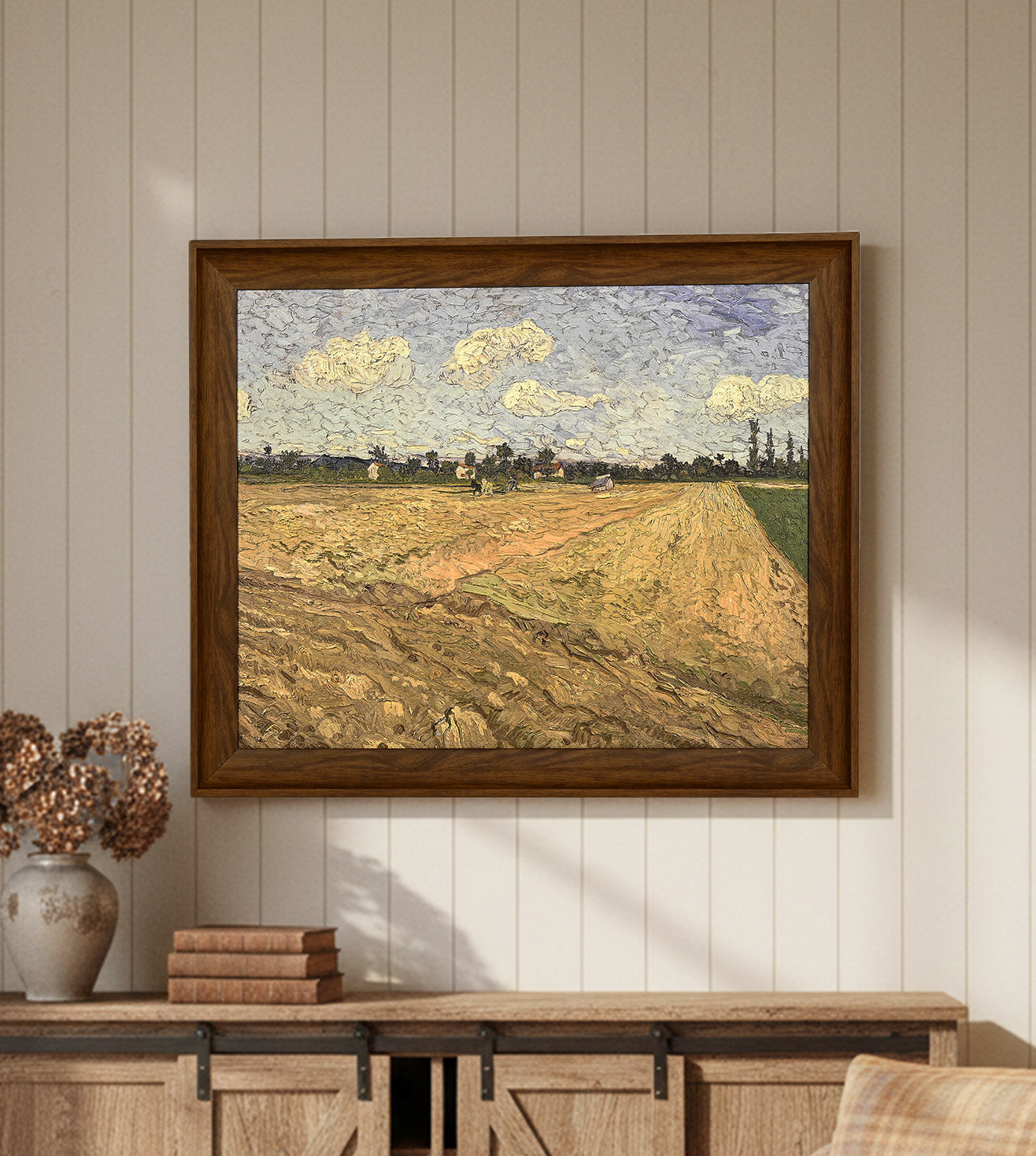 Ploughed Fields by Vincent Van Gogh