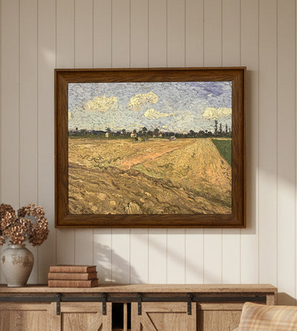 Ploughed Fields by Vincent Van Gogh