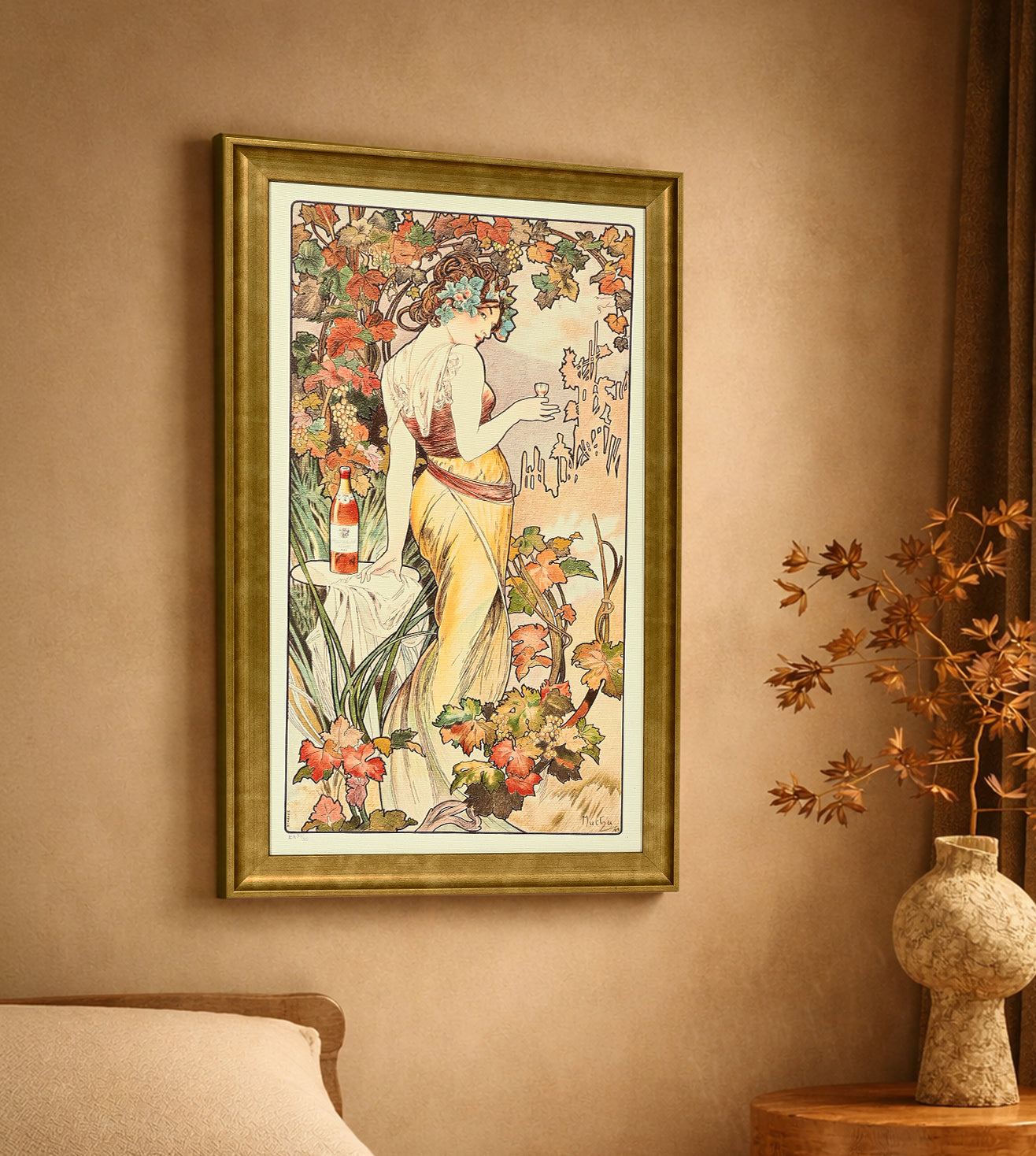 Cognac Bisquit by Alphonse Mucha