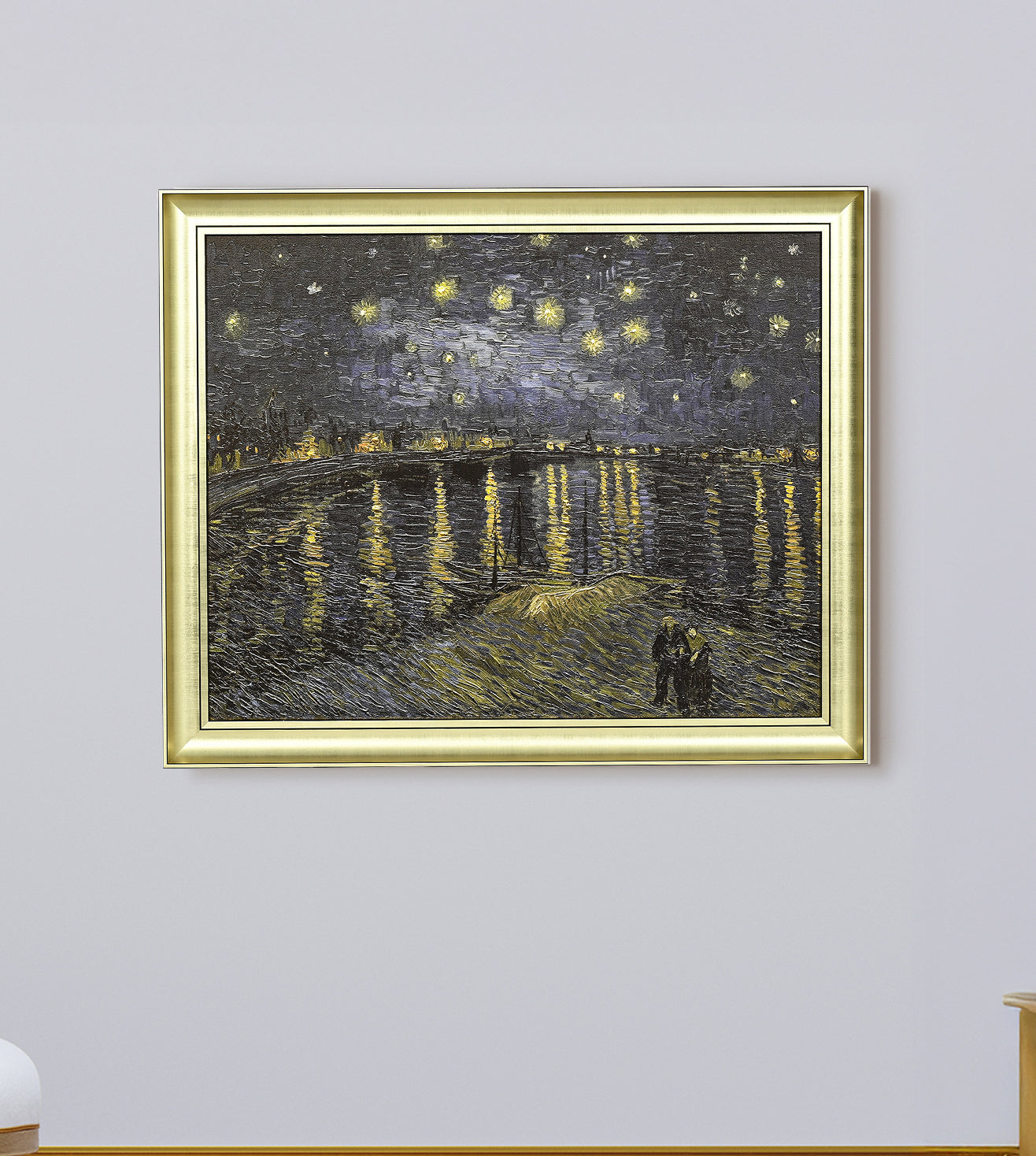 Starry Night On The Rhone by Vincent Van Gogh
