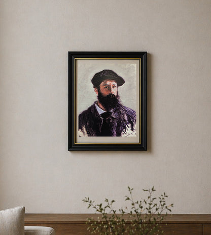 Self Potrait by Claude Monet