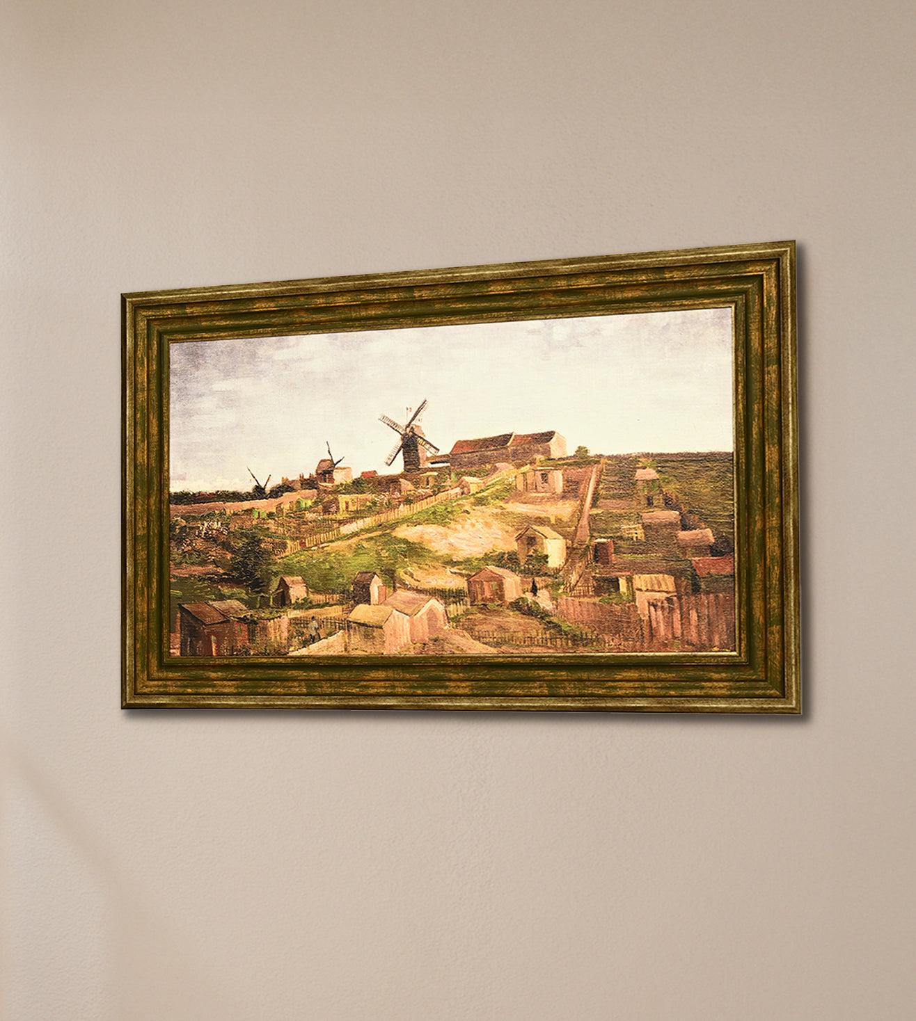 The Hill Of Monmartre by Vincent Van Gogh