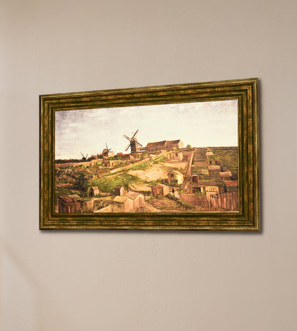 The Hill Of Monmartre by Vincent Van Gogh