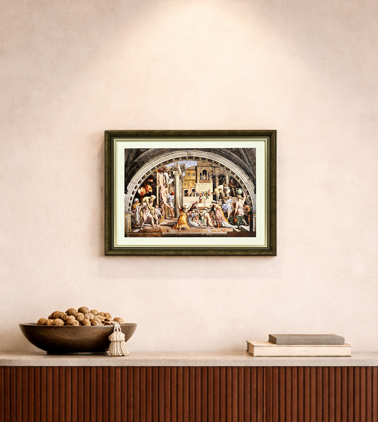 The Fire in the Borgo by Raphael