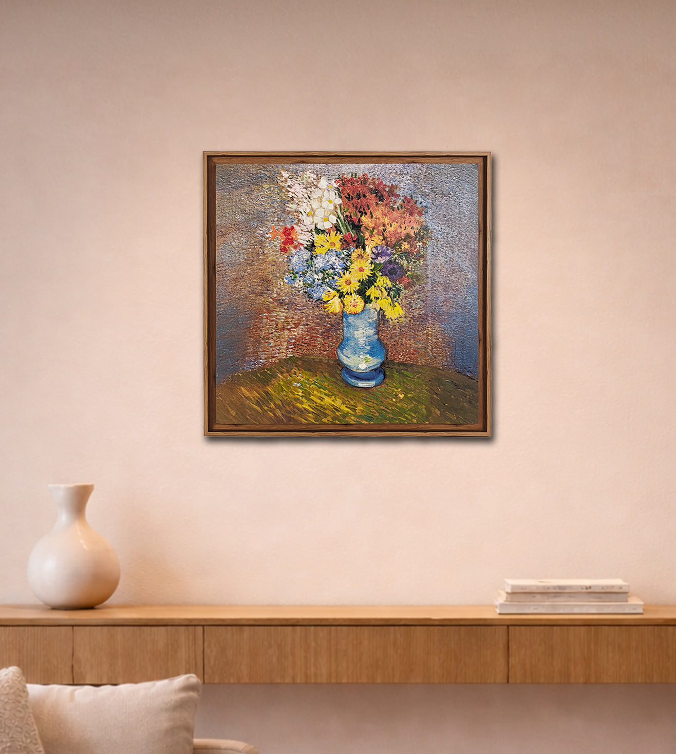 Vase with Daisies and Anemones by Vincent van Gogh
