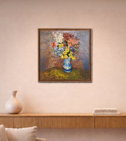 Vase with Daisies and Anemones by Vincent van Gogh