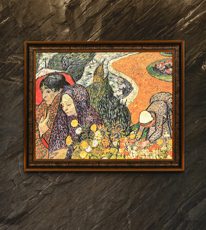Memory Of The Garden At Etten by Vincent Van Gogh