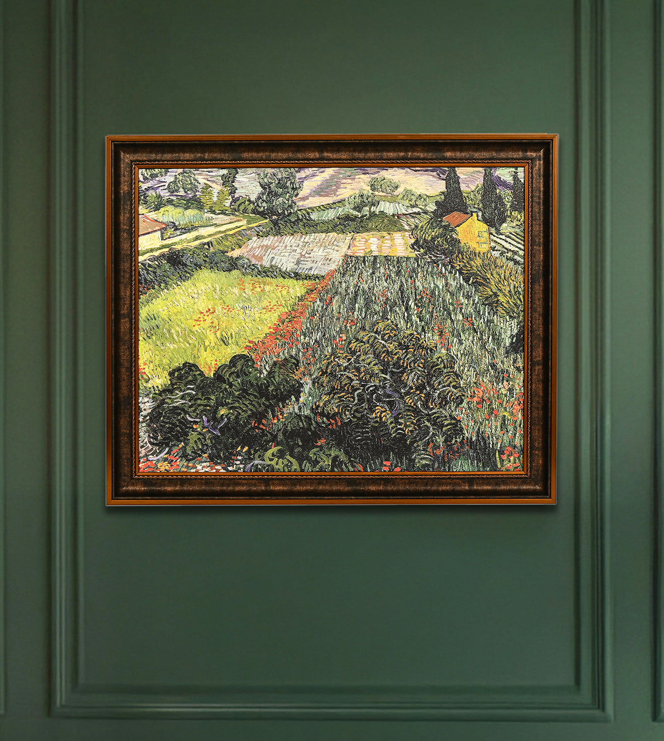 Field With Poppies by Vincent Van Gogh
