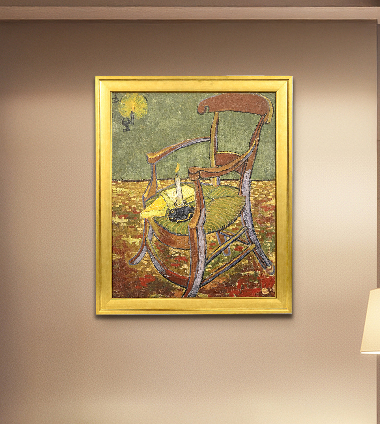Gauguin's Chair by Vincent Van Gogh