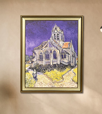 The Church At Auvers by Vincent Van Gogh
