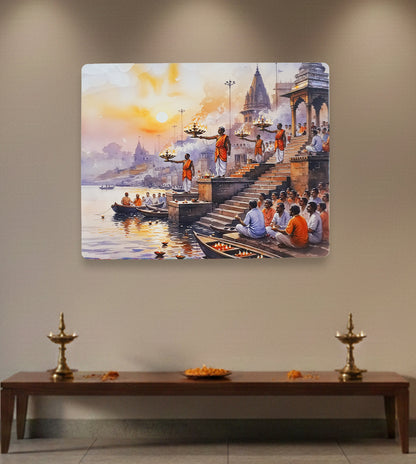 The Sacred Glow of Varanasi