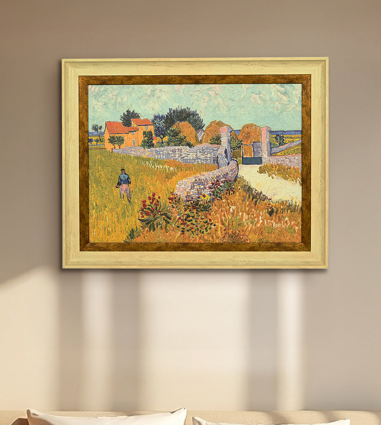 Farmhouse In Provence by Vincent Van Gogh