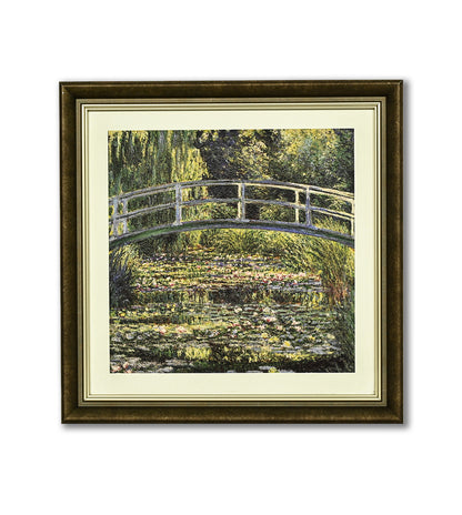 The Water lily Pond by Claude Monet