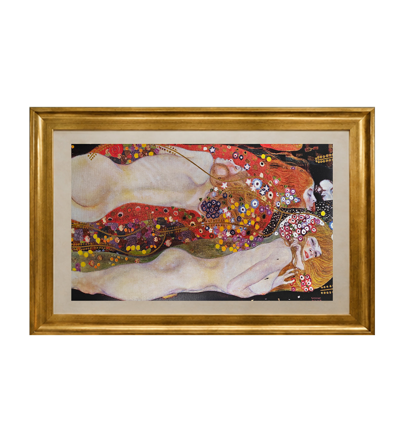 Water Serpents II by Gustav Klimt