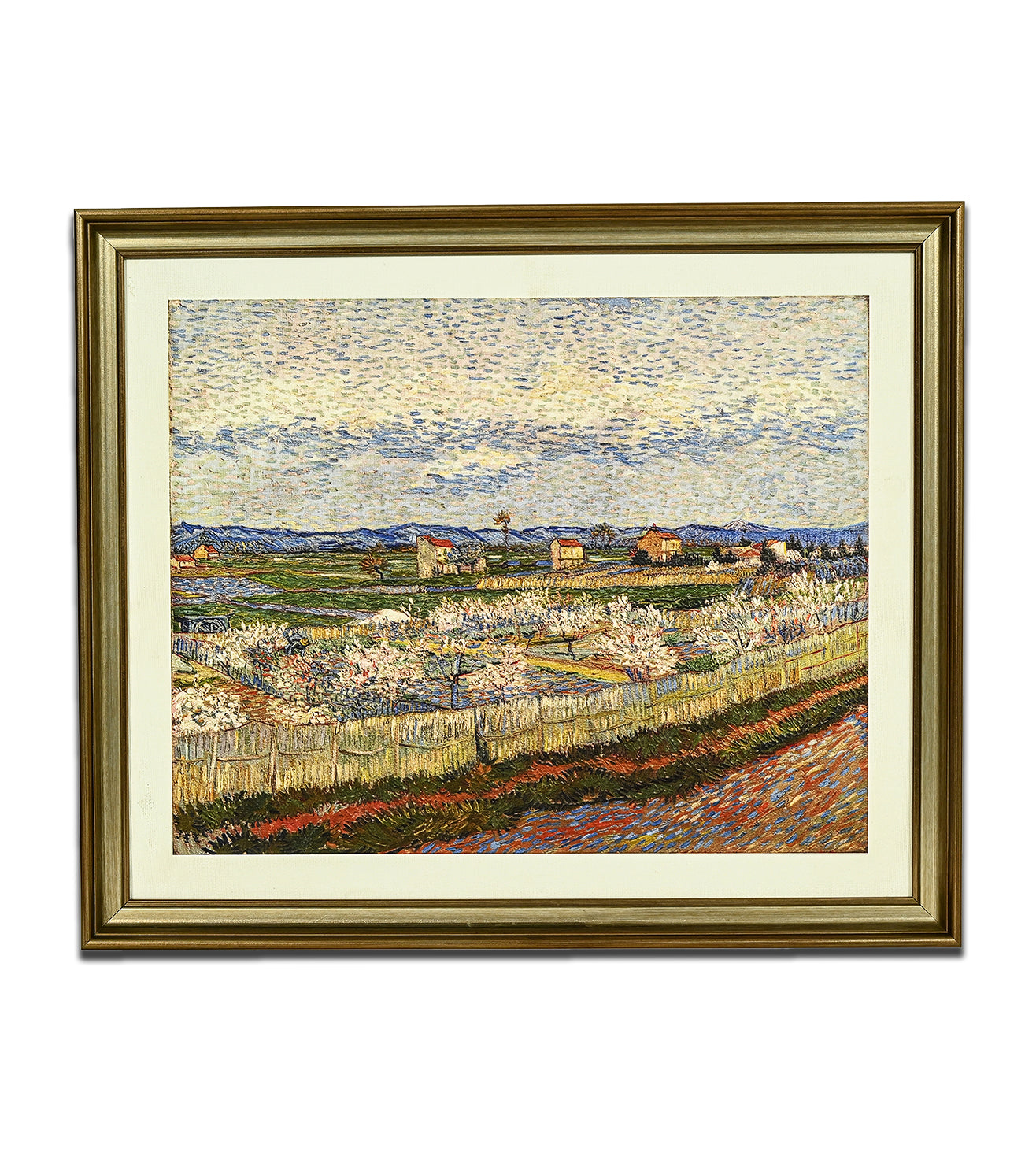 Peach Trees in Blossom by Vincent van Gogh