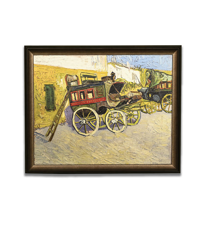 Tarascon Stagecoach by Vincent Van Gogh