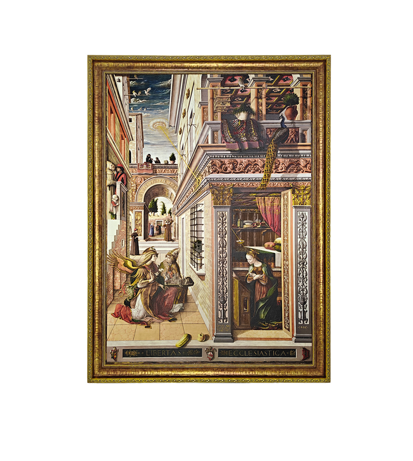The Annunciation with Saint Emidius
