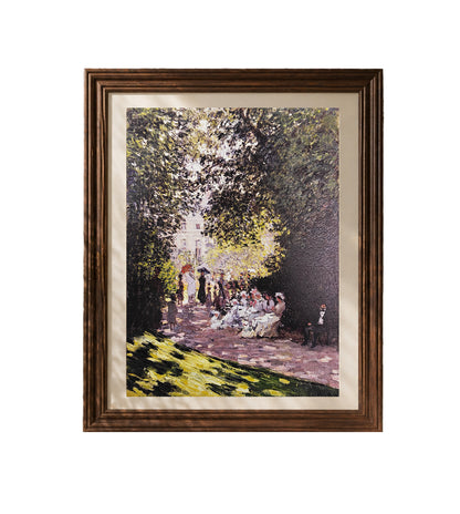 The Parc Monceau by Claude Monet