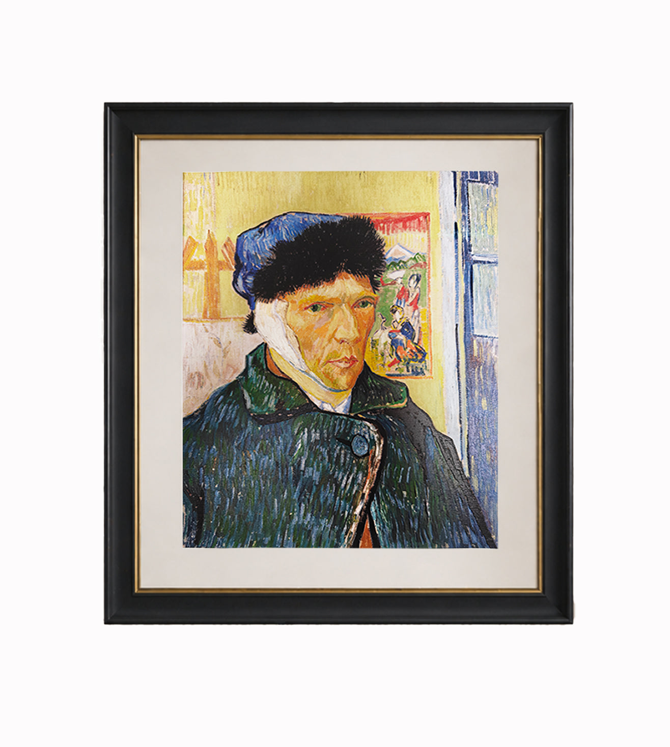 Self Portrait with Bandaged ear by Vincent Van Gogh