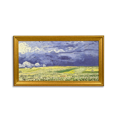 Wheatfield Under Thunderclouds by Vincent Van Gogh