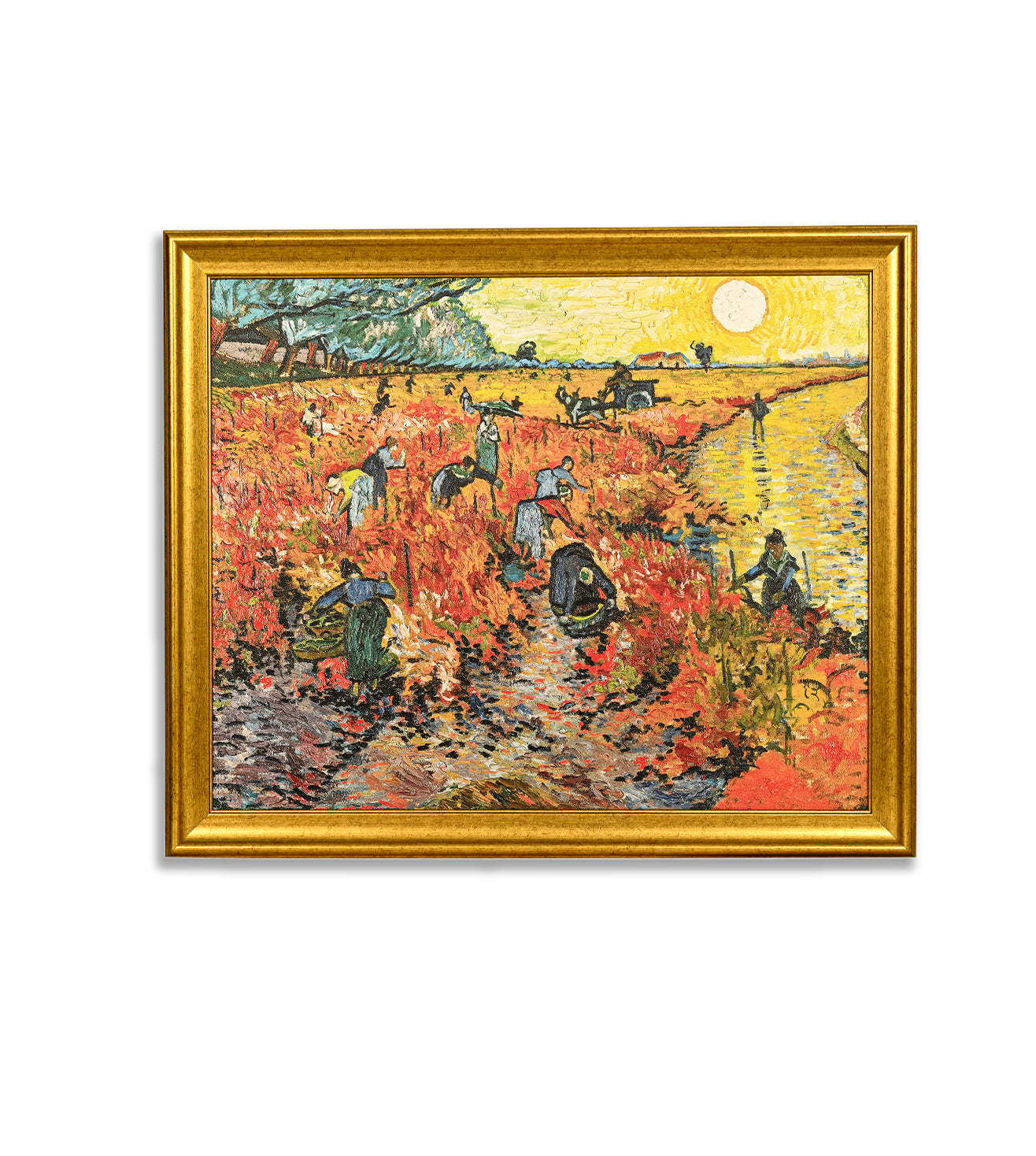 The Red Vineyard At Arles by Vincent Van Gogh